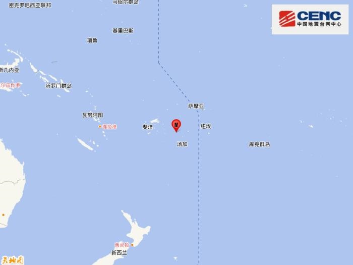 圖片來源：中國地震臺(tái)網(wǎng)官方微博。
