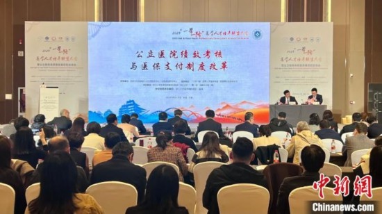 《公立醫(yī)院績效考核與醫(yī)保支付制度改革》分論壇現(xiàn)場。董易鑫 攝