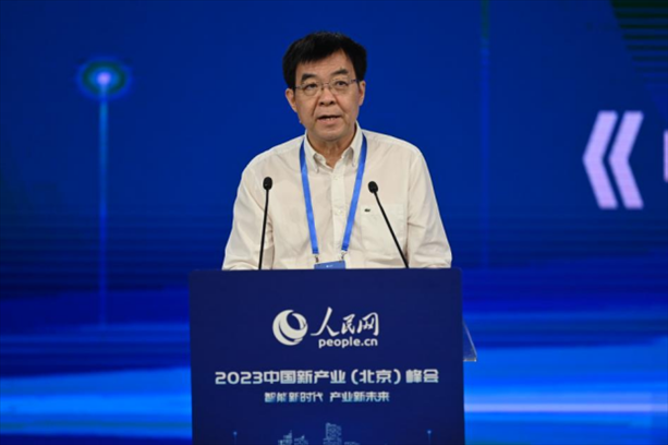 社會科學(xué)文獻(xiàn)出版社社長王利民。人民網(wǎng)記者 于凱攝