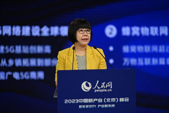 人民網(wǎng)監(jiān)事會主席唐維紅。人民網(wǎng)記者 于凱攝