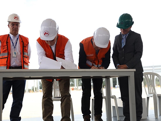建設(shè)期開工令正式簽署。波哥大地鐵一號線項目公司供圖