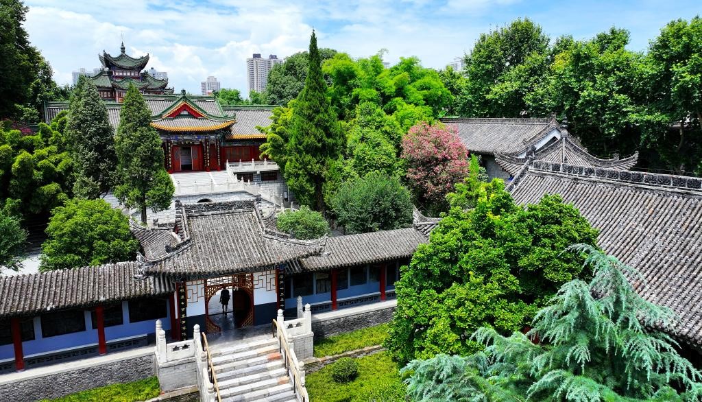 近日拍攝的陜西省漢中市博物館。新華社記者 劉瀟 攝
