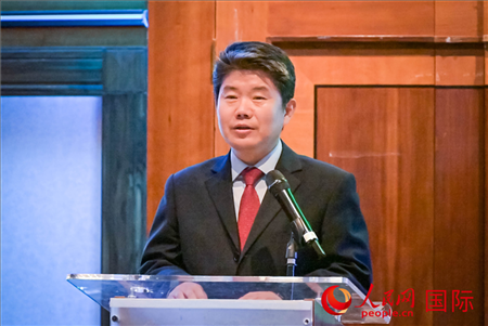 李立言致辭。人民網(wǎng) 郭錦標攝