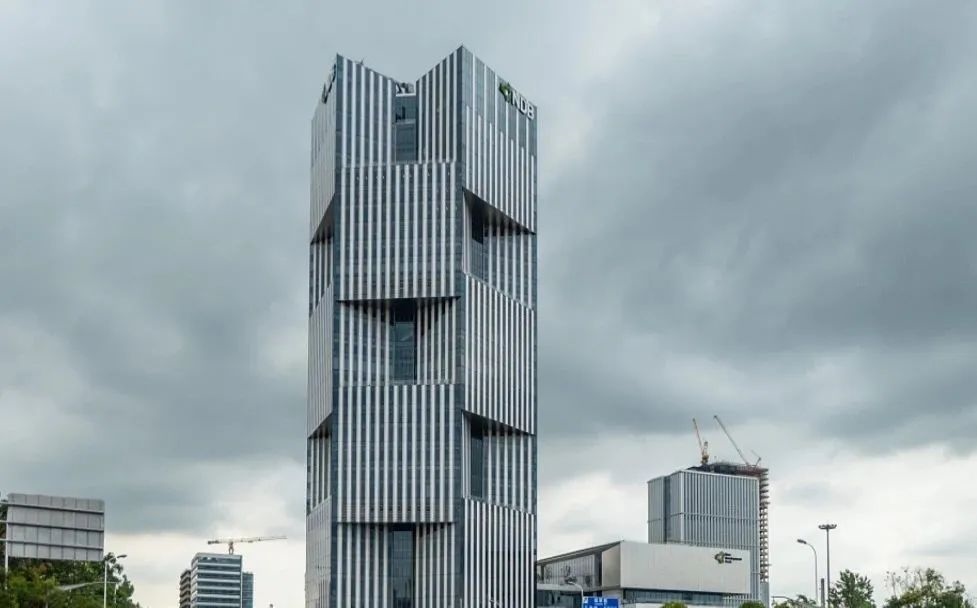 上海浦東新區(qū)，金磚國家新開發(fā)銀行總部大樓。