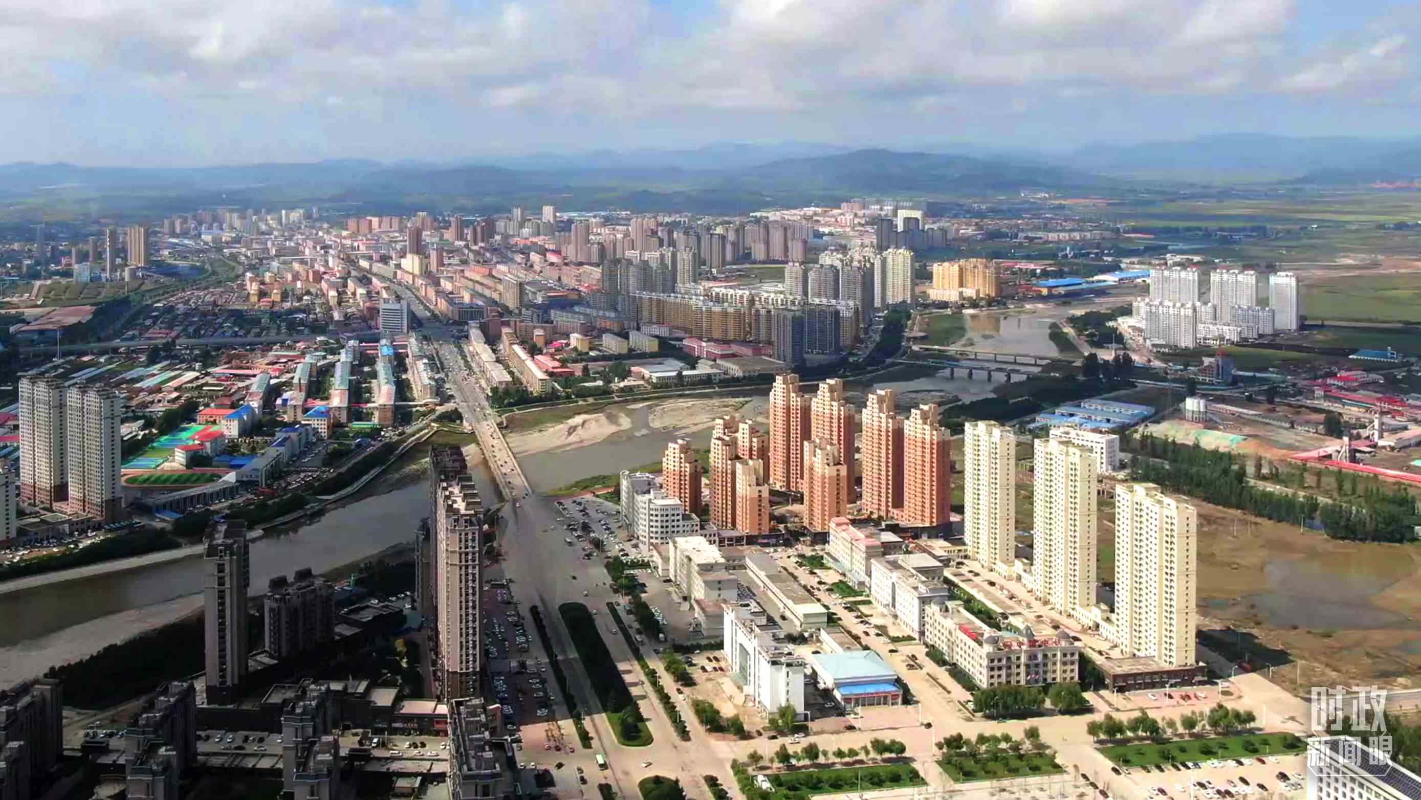 △尚志市境內(nèi)水網(wǎng)發(fā)達(dá)，螞蟻河、大泥河等穿境而過(guò)。（總臺(tái)央視記者張耿生拍攝）