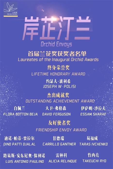 首屆蘭花獎獲獎?wù)呙麊巍?巴西圣保羅州立大學(xué)孔子學(xué)院供圖。（來源：人民畫報）