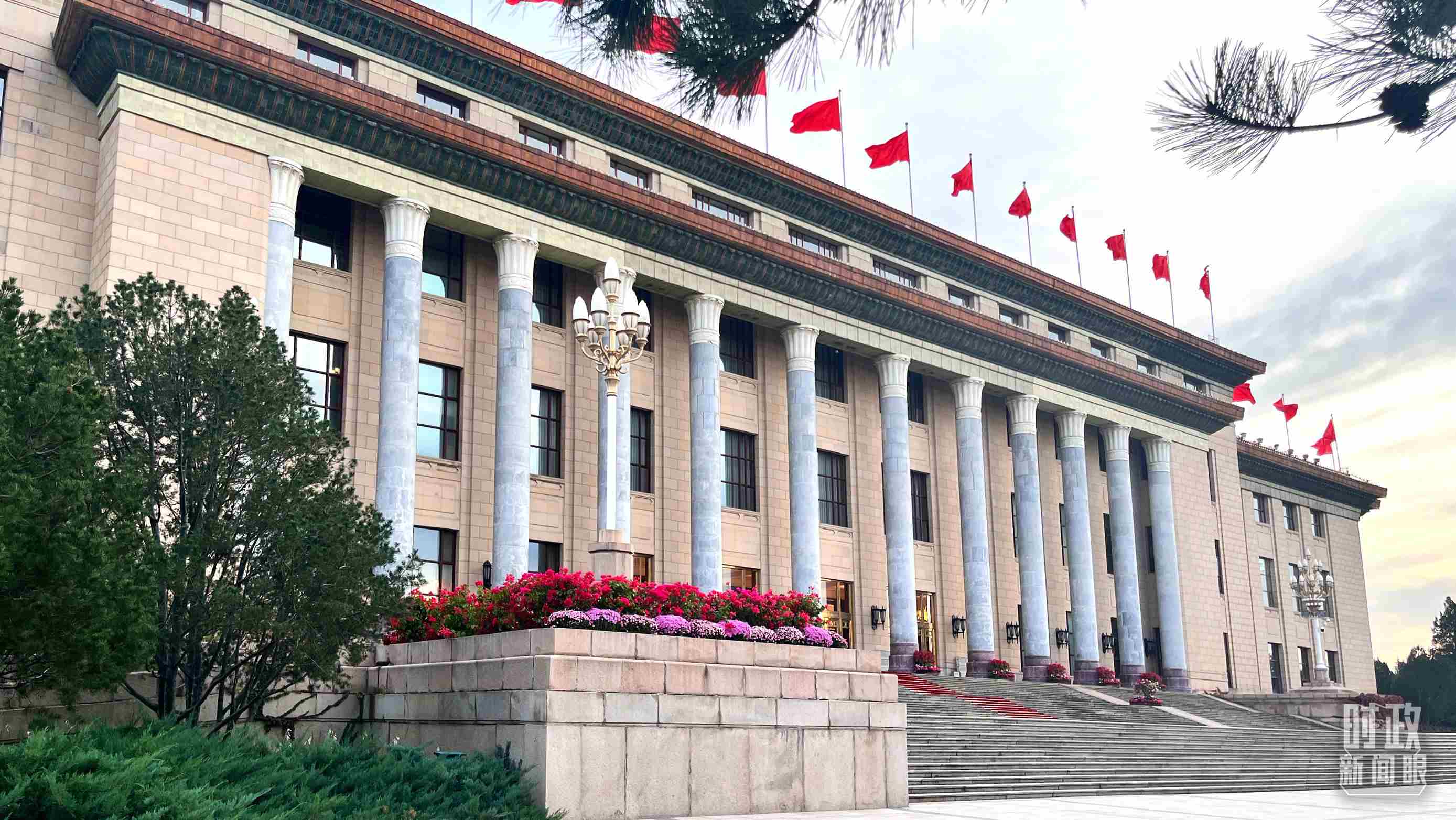 △10月18日，5場會談會見在北京人民大會堂舉行。（總臺央視記者張垚拍攝）