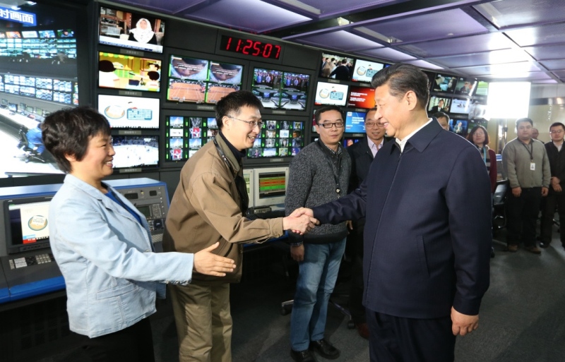2019年1月25日，十九屆中央政治局在人民日報社就全媒體時代和媒體融合發(fā)展舉行第十二次集體學(xué)習(xí)。習(xí)近平總書記主持學(xué)習(xí)并發(fā)表重要講話。