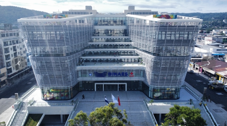 圖為中國援建薩爾瓦多國家圖書館實(shí)景。 圖片由中國援薩爾瓦多國家圖書館項(xiàng)目施工技術(shù)組提供