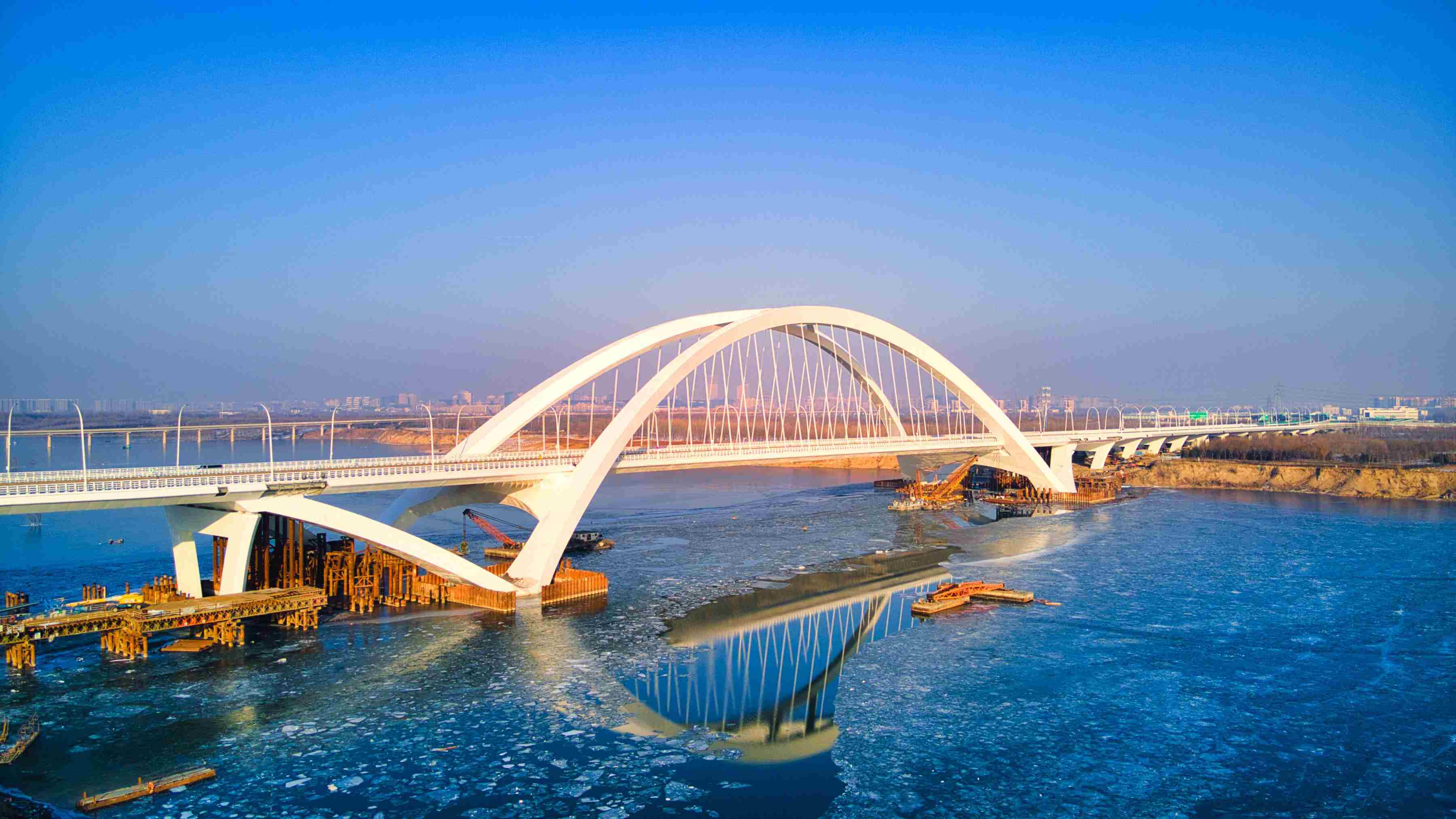開通后的京雄大橋。受訪方供圖