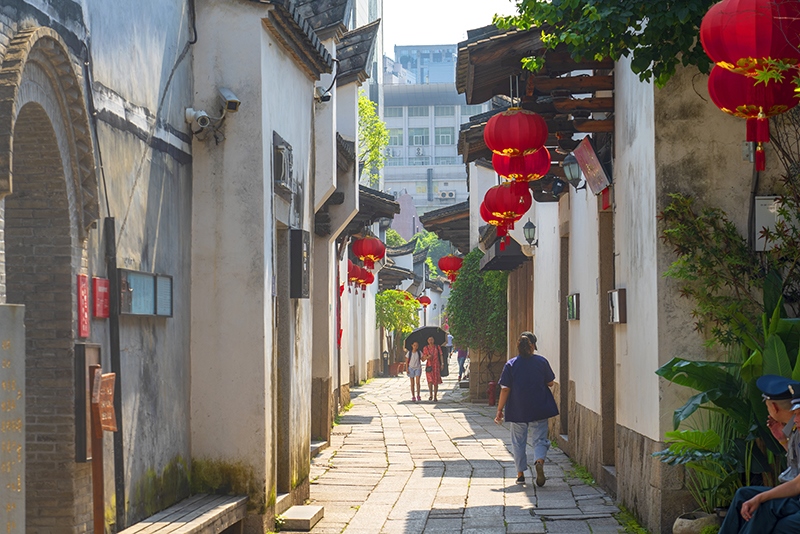 2019年6月28日，福建福州，三坊七巷風(fēng)光。