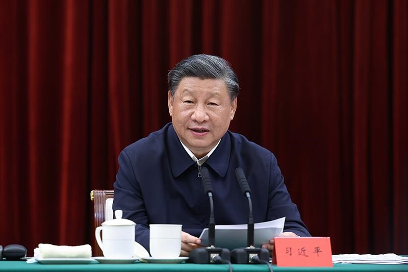 △2023年10月12日，習(xí)近平總書記在江西南昌市主持召開進(jìn)一步推動長江經(jīng)濟(jì)帶高質(zhì)量發(fā)展座談會并發(fā)表重要講話。