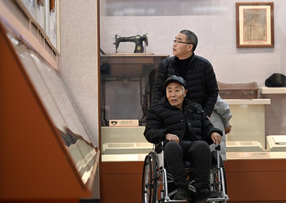 2024年1月29日，市民在平津戰(zhàn)役紀(jì)念館參觀。