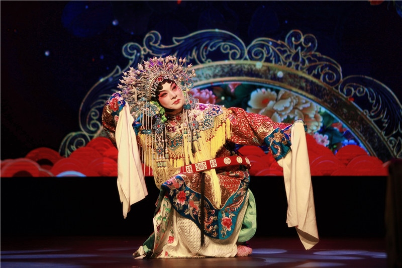 2024年“四海同春”慰?jī)S訪演團(tuán)亞太團(tuán)新西蘭惠靈頓演出現(xiàn)場(chǎng)。圖片由陸欣讌、孟韜、葉勇提供