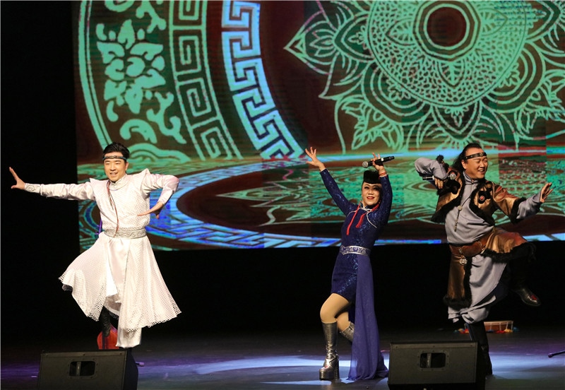 2024年“四海同春”慰?jī)S訪演團(tuán)亞太團(tuán)新西蘭惠靈頓演出現(xiàn)場(chǎng)。圖片由陸欣讌、孟韜、葉勇提供