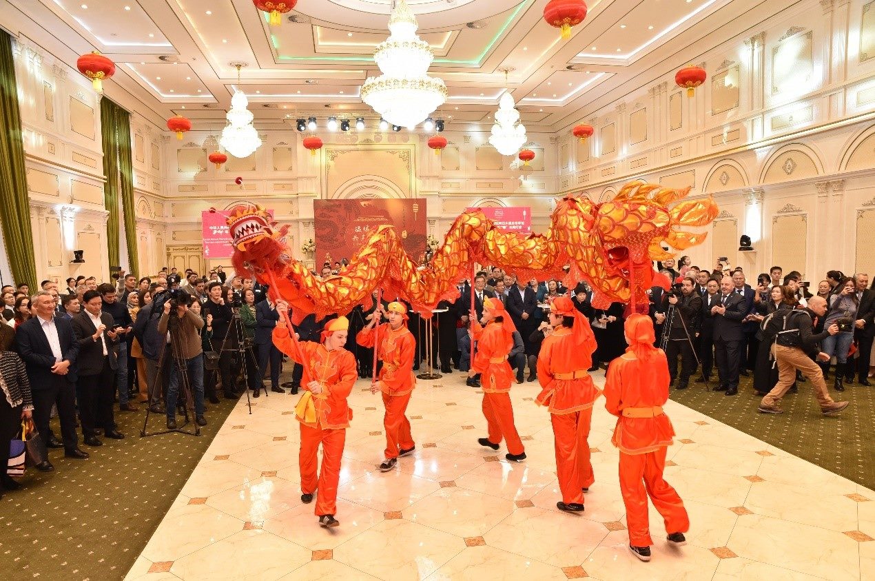 活動現(xiàn)場。中國駐阿拉木圖總領(lǐng)館供圖