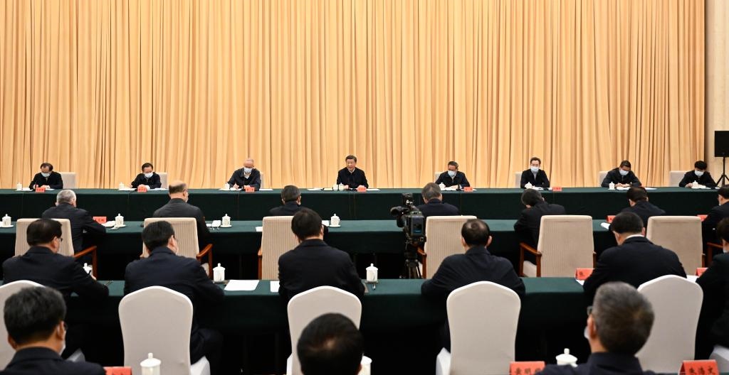 2023年5月11日至12日，習(xí)近平總書記在河北考察，主持召開深入推進(jìn)京津冀協(xié)同發(fā)展座談會(huì)并發(fā)表重要講話。新華社記者 李學(xué)仁 攝