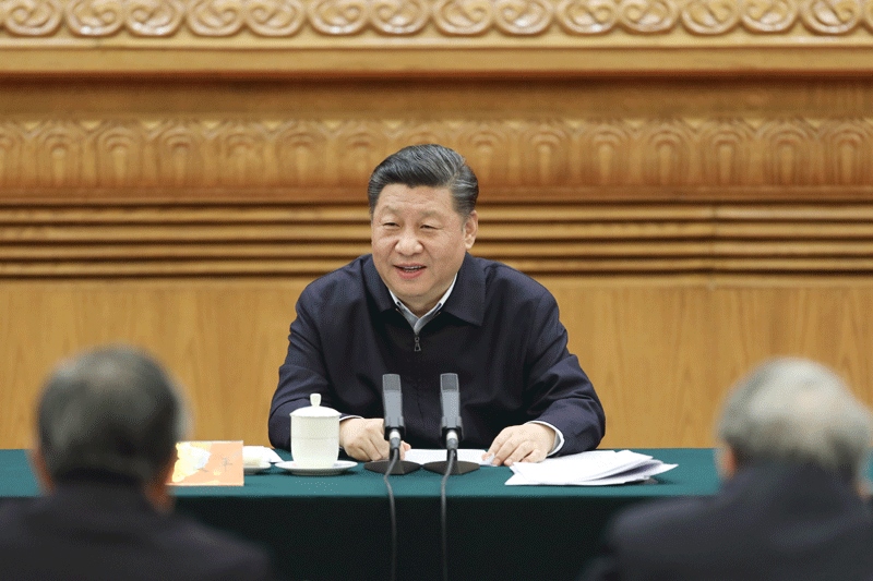 2019年3月18日，習近平總書記在北京主持召開學校思想政治理論課教師座談會并發(fā)表重要講話。