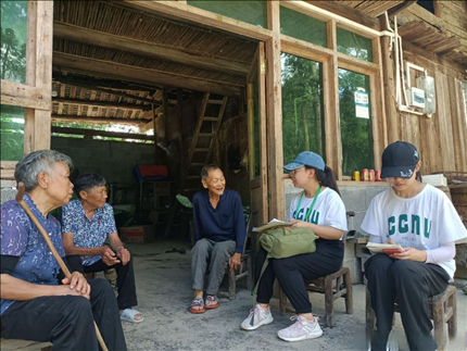 △ 2022年7月，華中師范大學(xué)生命科學(xué)學(xué)院鄉(xiāng)村振興之旅暑期實(shí)踐隊(duì)赴湖北省恩施市宣恩縣長(zhǎng)潭河侗族鄉(xiāng)開(kāi)展“生態(tài)文明助力鄉(xiāng)村振興”暑期社會(huì)實(shí)踐活動(dòng)。