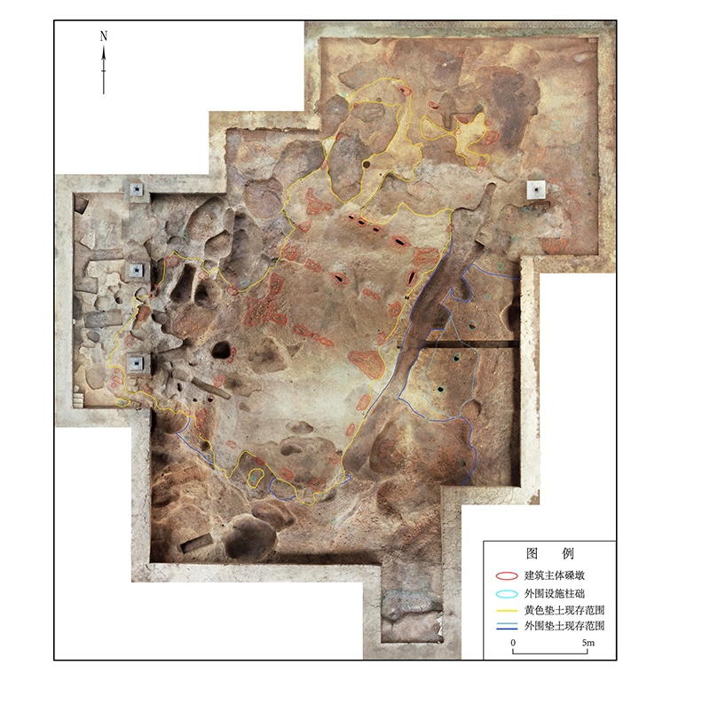 屈家?guī)X文化大型建筑F38正射影像。中國文物報(bào)社供圖