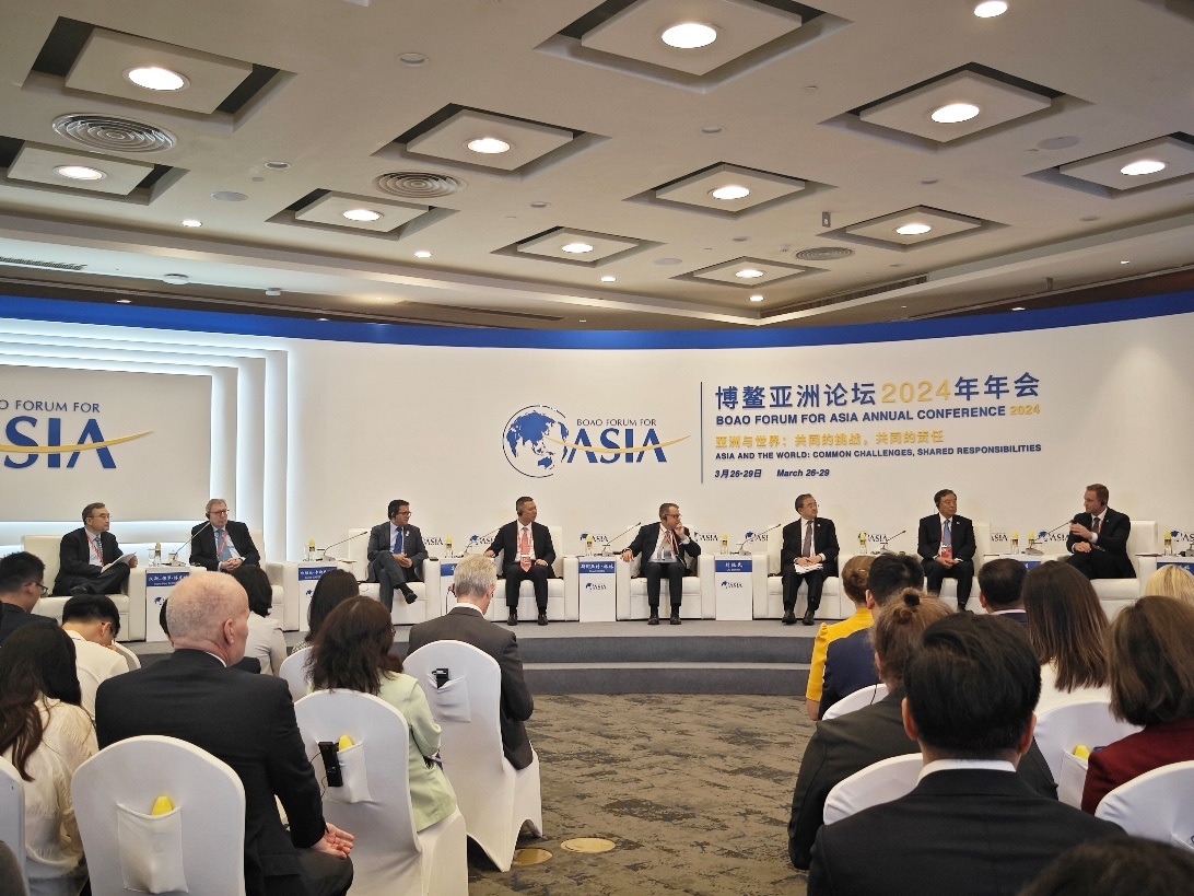 博鰲亞洲論壇2024年年會(huì)“加快應(yīng)對(duì)氣候變化行動(dòng)”分論壇。