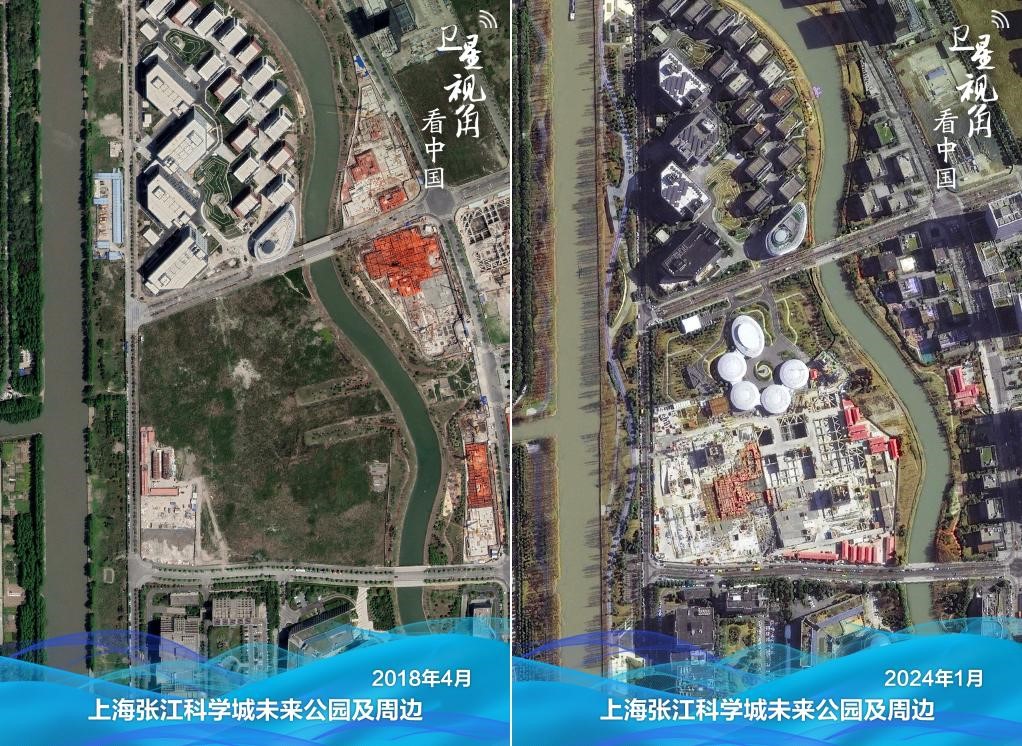 張江科學(xué)城未來公園從無到有，將打造代表人工智能發(fā)展最前沿、最高端成果的集中展示區(qū)、產(chǎn)業(yè)集聚區(qū)。