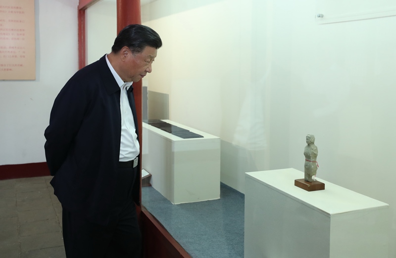 2021年5月12日，習(xí)近平總書記在河南省南陽市考察東漢醫(yī)學(xué)家張仲景的墓祠紀(jì)念地醫(yī)圣祠。