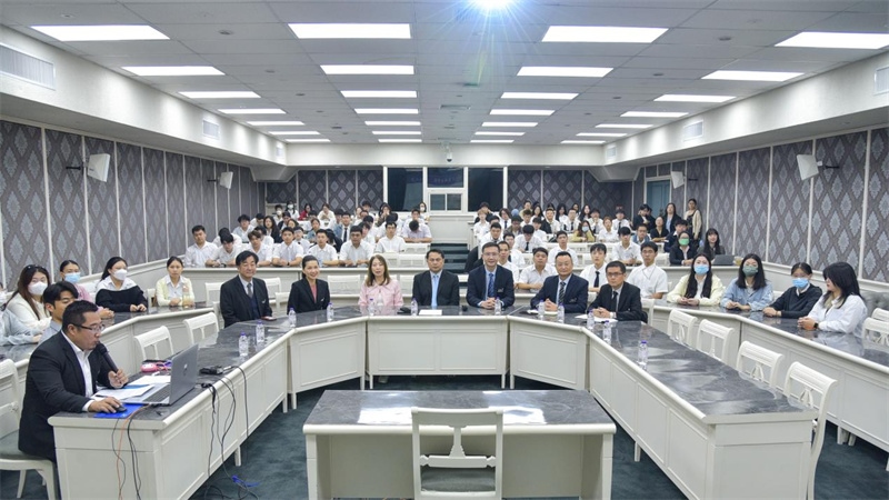 泰國(guó)博仁大學(xué)會(huì)場(chǎng)。中泰文化教育研究中心供圖