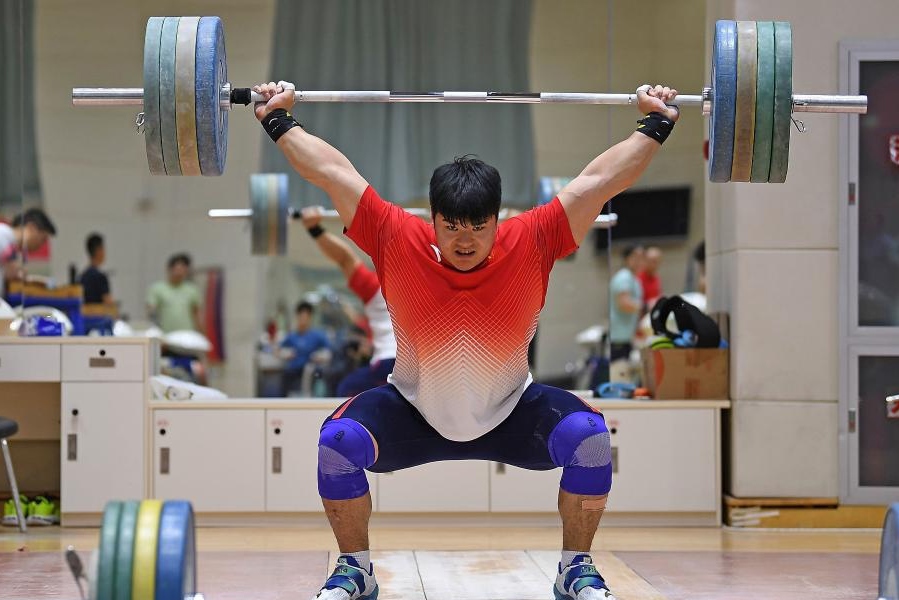 5月10日，國家隊選手劉煥華在訓練中。新華社記者 侯昭康 攝