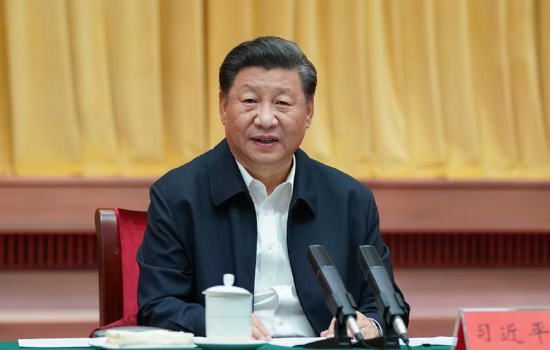 △2020年9月17日，習(xí)近平總書記在湖南長沙主持召開基層代表座談會并發(fā)表重要講話，聽取基層干部群眾代表對“十四五”規(guī)劃編制的意見和建議。