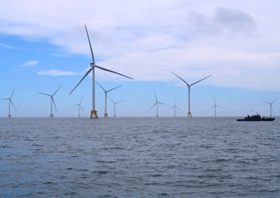 2024年6月19日拍攝的三峽集團(tuán)漳浦二期海上風(fēng)電項(xiàng)目。新華社記者 林善傳 攝