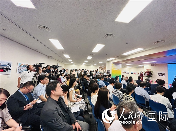 開幕式現(xiàn)場(chǎng)。人民網(wǎng) 許可攝