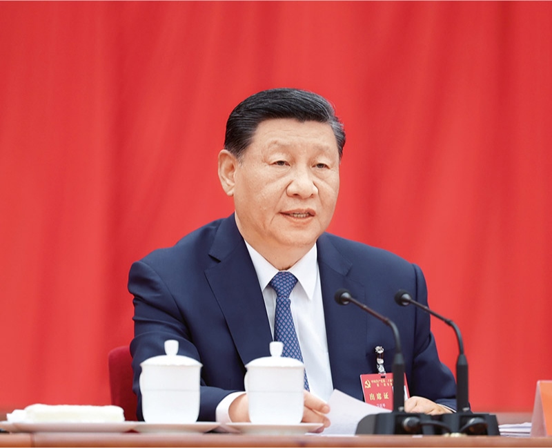 中國(guó)共產(chǎn)黨第二十屆中央委員會(huì)第三次全體會(huì)議，于2024年7月15日至18日在北京舉行。中央委員會(huì)總書記習(xí)近平作重要講話。 新華社記者 鞠鵬/攝