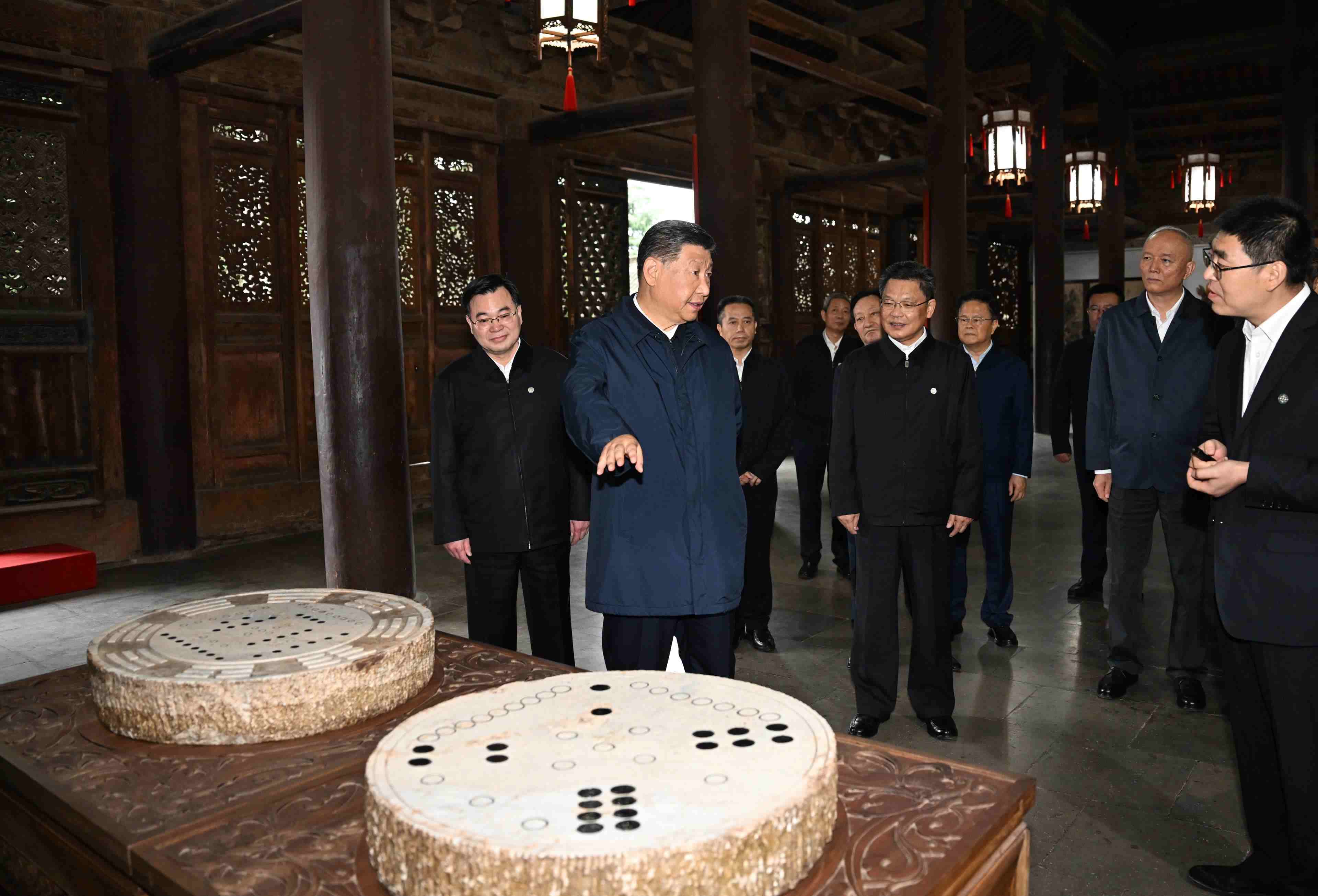 2024年9月10日，習(xí)近平總書記在甘肅天水考察了全國重點(diǎn)文物保護(hù)單位伏羲廟。
