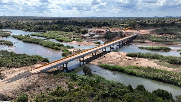 莫桑比克魯里奧大橋。中國(guó)電建供圖