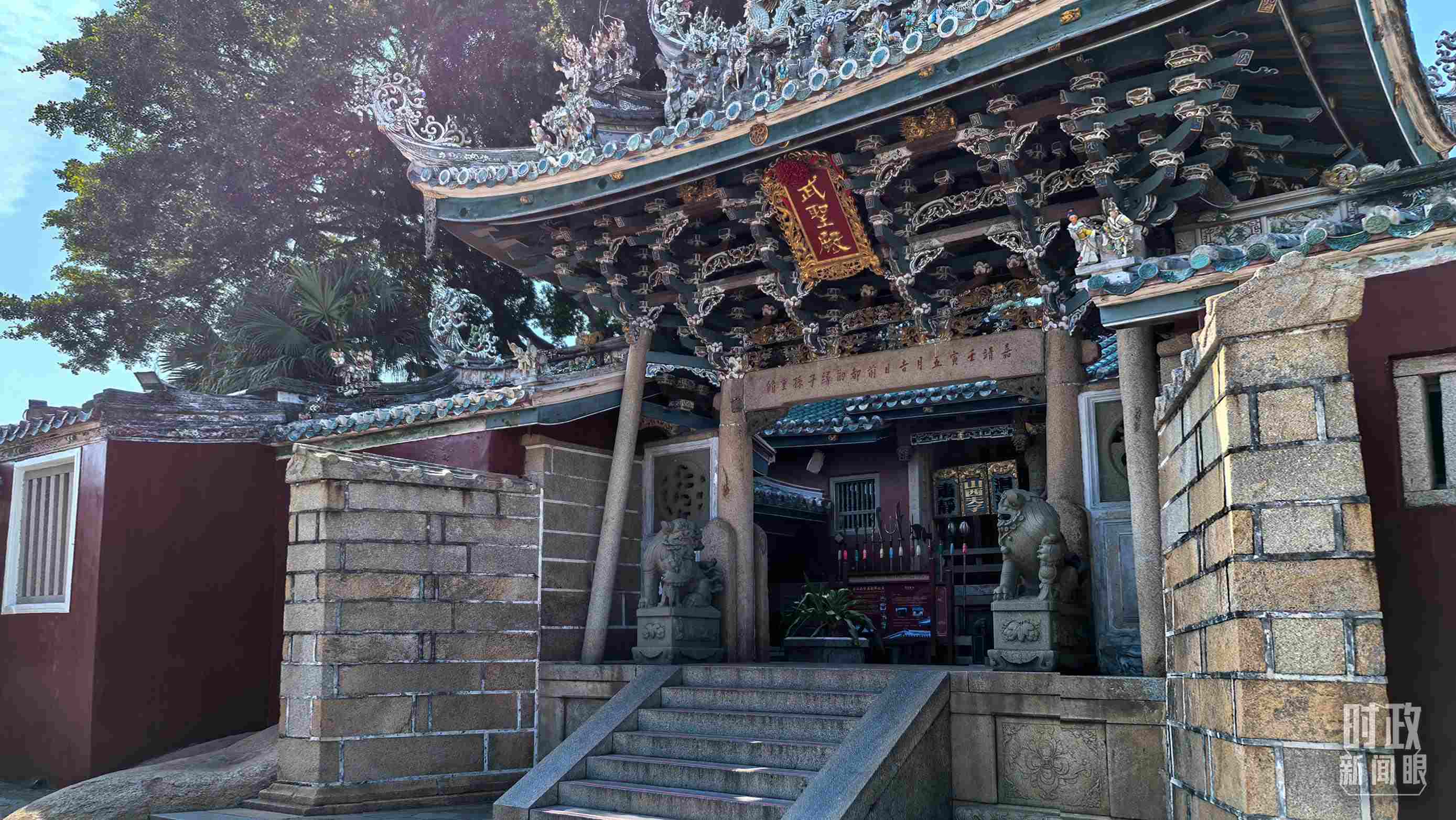 △關(guān)帝文化產(chǎn)業(yè)園。（總臺央視記者陸泓宇拍攝）