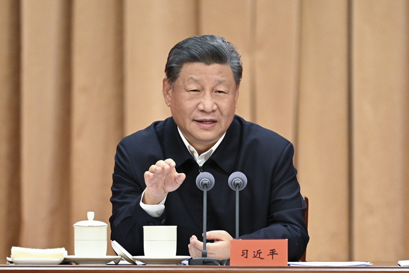 2024年10月29日，習(xí)近平在省部級主要領(lǐng)導(dǎo)干部學(xué)習(xí)貫徹黨的二十屆三中全會精神專題研討班開班式上發(fā)表重要講話。