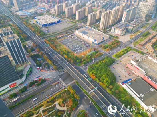崇川區(qū)北大街便民商圈。人民網(wǎng)記者 王繼亮攝
