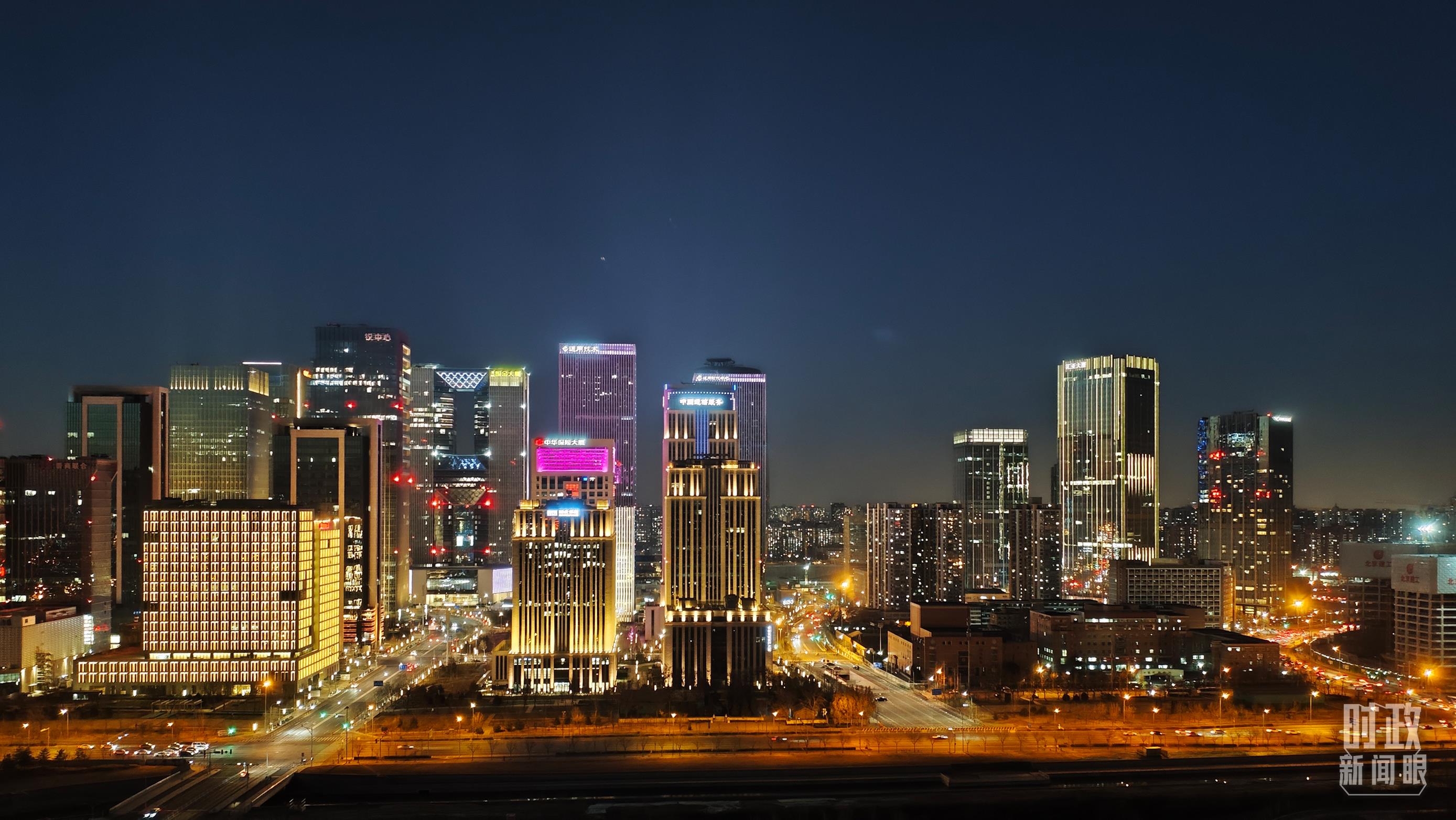 △北京麗澤商務(wù)區(qū)。（總臺(tái)央視記者薛冠南拍攝）