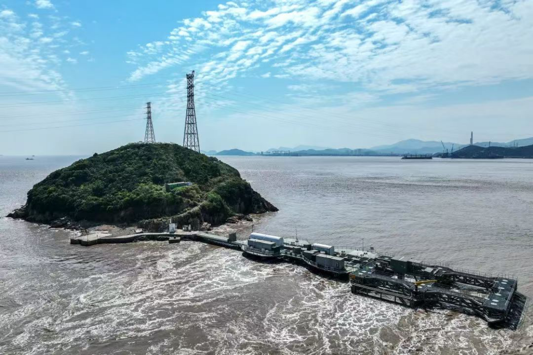 LHD潮流能發(fā)電站。受訪者供圖