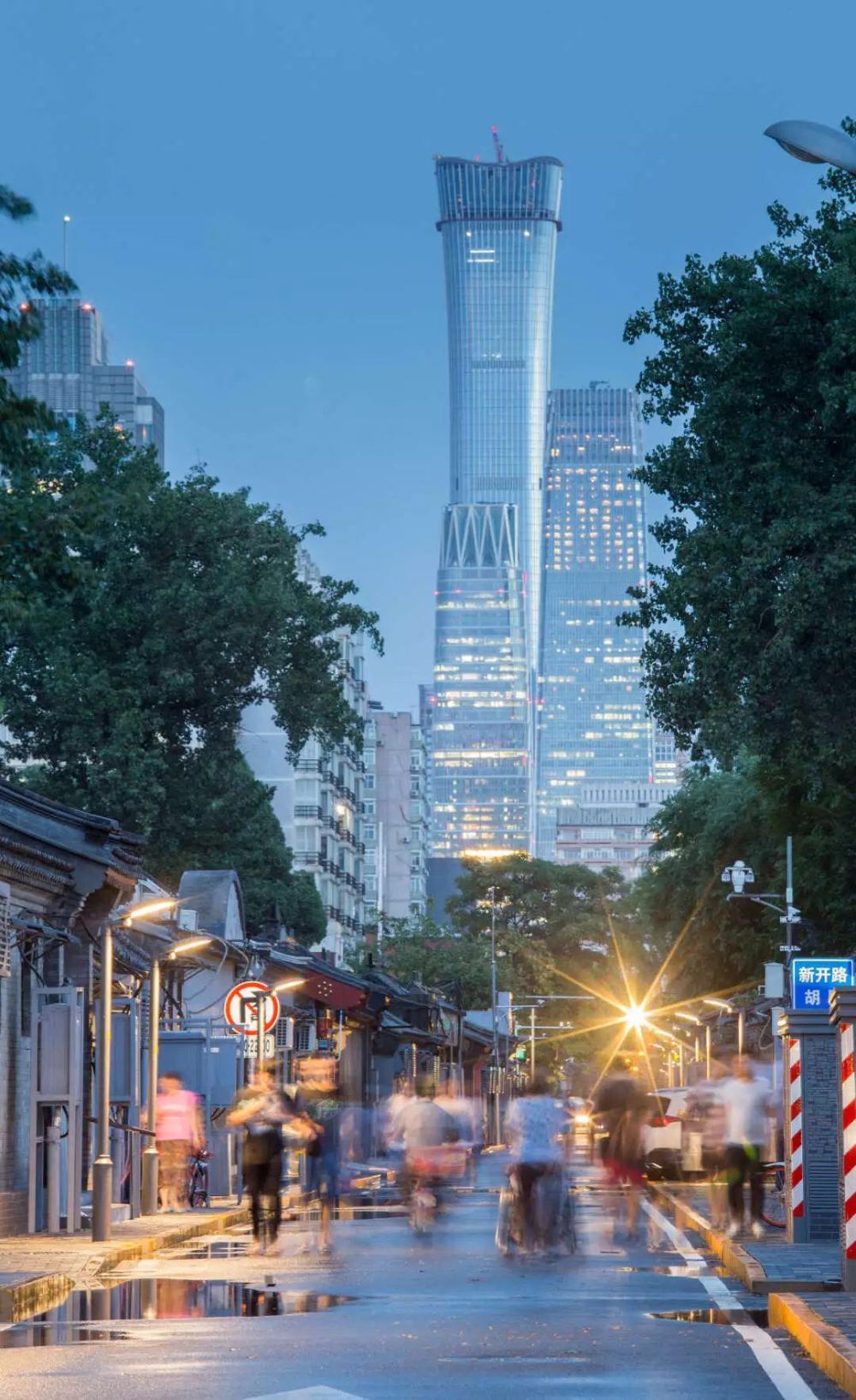 西總布胡同景觀。（受訪者供圖）