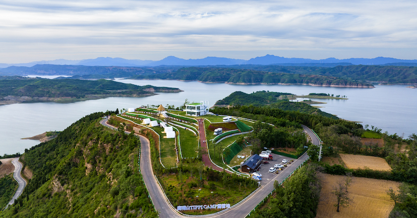 鷹嘴山全景圖。主辦方供圖